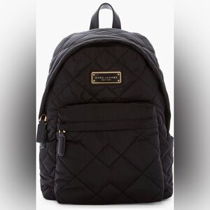 marc jacobs — quilted nylon backpack